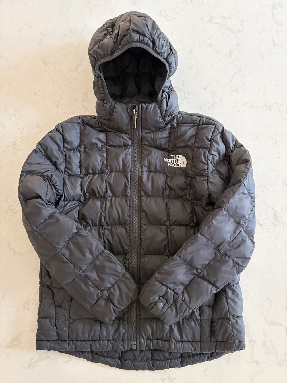 The North Face Boys Black Thermoball Jacket